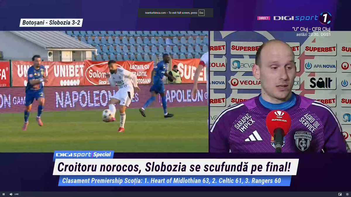 Fotbalistul a izbucnit în lacrimi și a plecat de la interviu: „Suntem ca după o înmormântare”