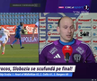 Denis Rusu, în lacrimi după Botoșani - Slobozia // FOTO: captură @Digi Sport