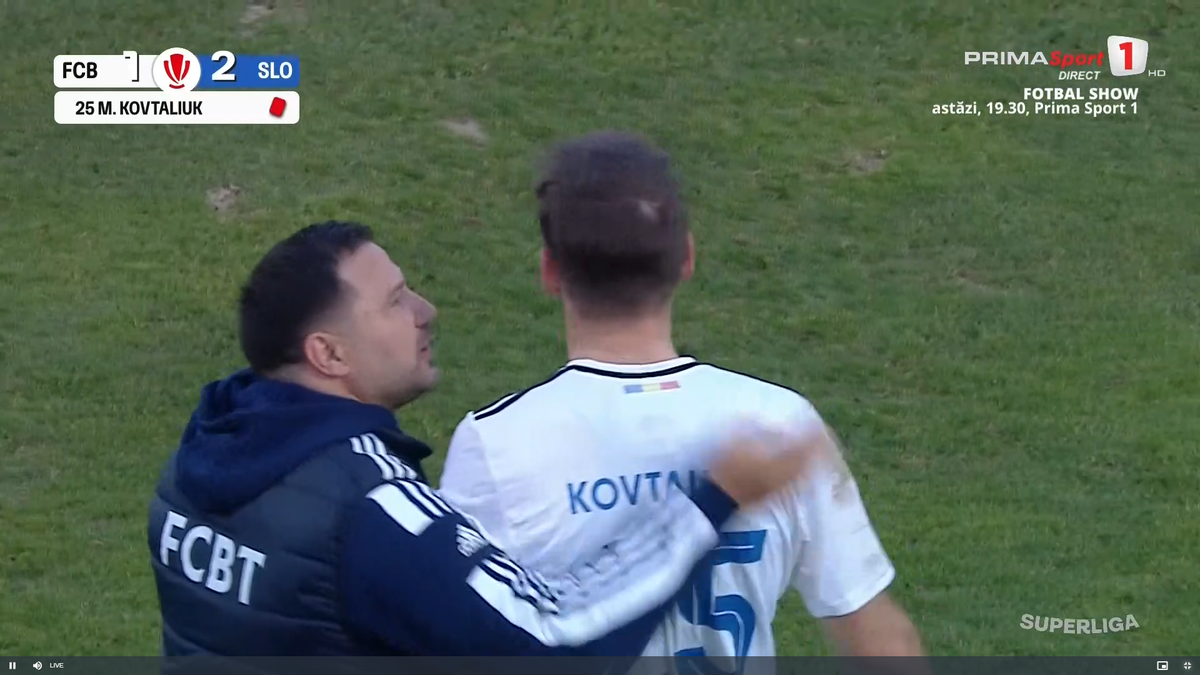 Zi de coșmar pentru fotbalistul din Superliga: autogol și „ROȘU” într-un interval de 4 minute!