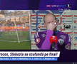 Denis Rusu, în lacrimi după Botoșani - Slobozia // FOTO: captură @Digi Sport