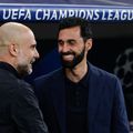 Pep Guardiola și Alvaro Arbeloa, înaintea primei manșe a duelului Real - Manchester City / Foto: Imago