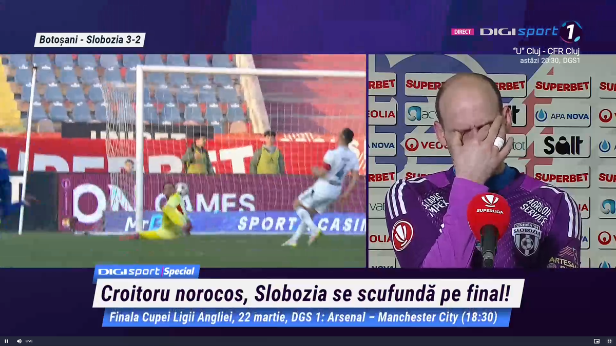Fotbalistul a izbucnit în lacrimi și a plecat de la interviu: „Suntem ca după o înmormântare”