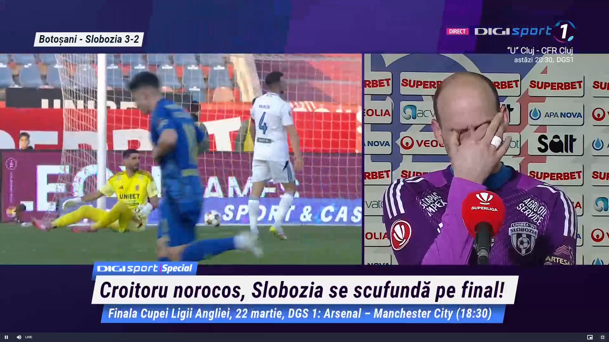 Fotbalistul a izbucnit în lacrimi și a plecat de la interviu: „Suntem ca după o înmormântare”