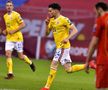 Ianis Hagi (#14), după ce a marcat în România - Macedonia de Nord 3-2