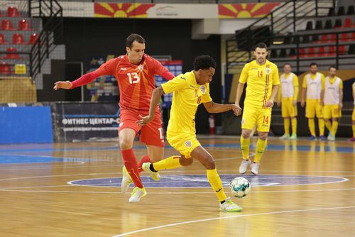 România - Macedonia de Nord 9-1 // foto: Facebook @ Futsal Romania