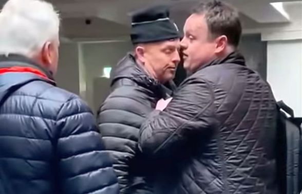 Imaginile șocante cu antrenorul de pe lista Rapidului: abia se ținea pe picioare!