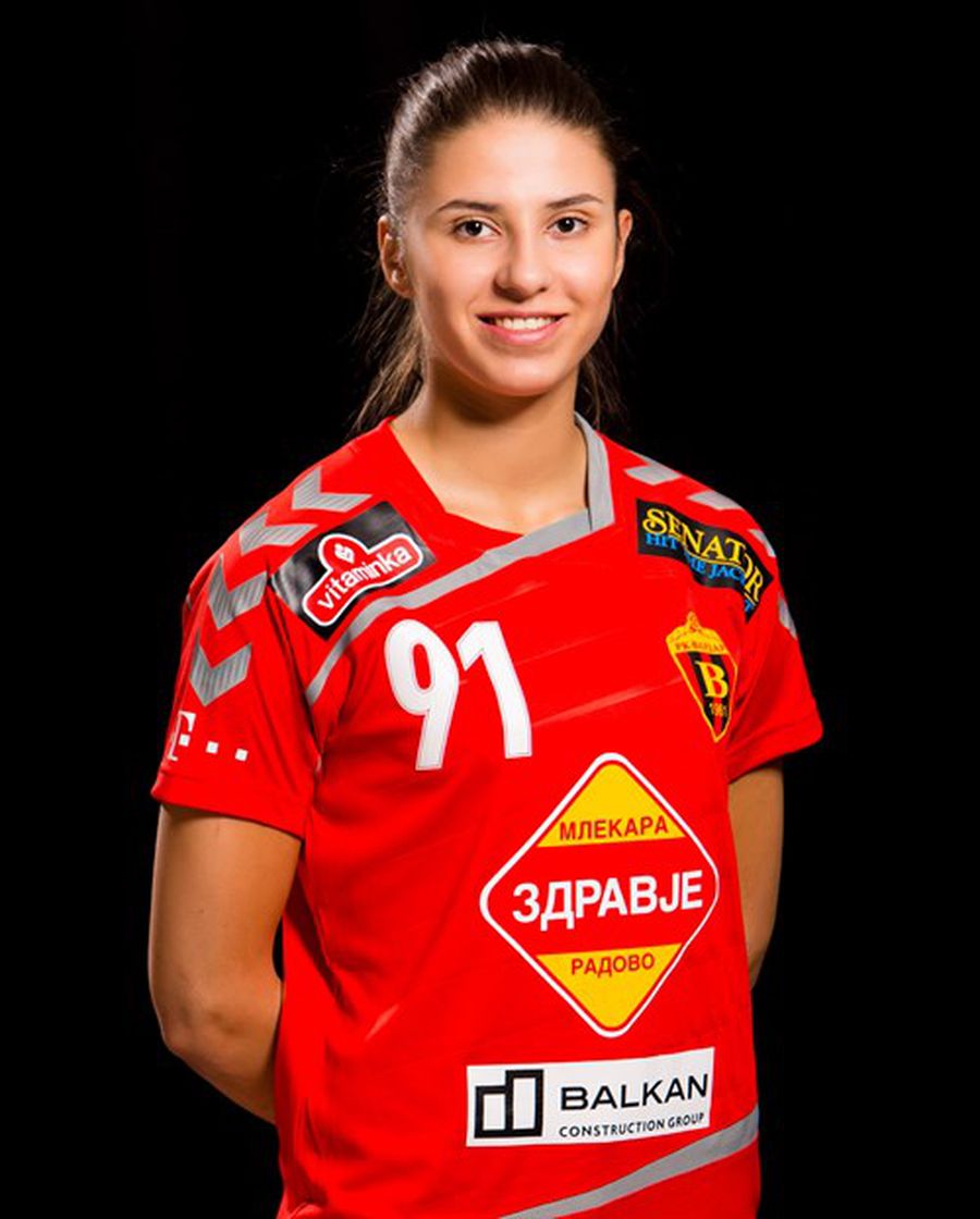Sara Ristovska, vedeta ”naționalei” Macedoniei de Nord Sara Ristovska, vedeta ”naționalei” Macedoniei de Nord