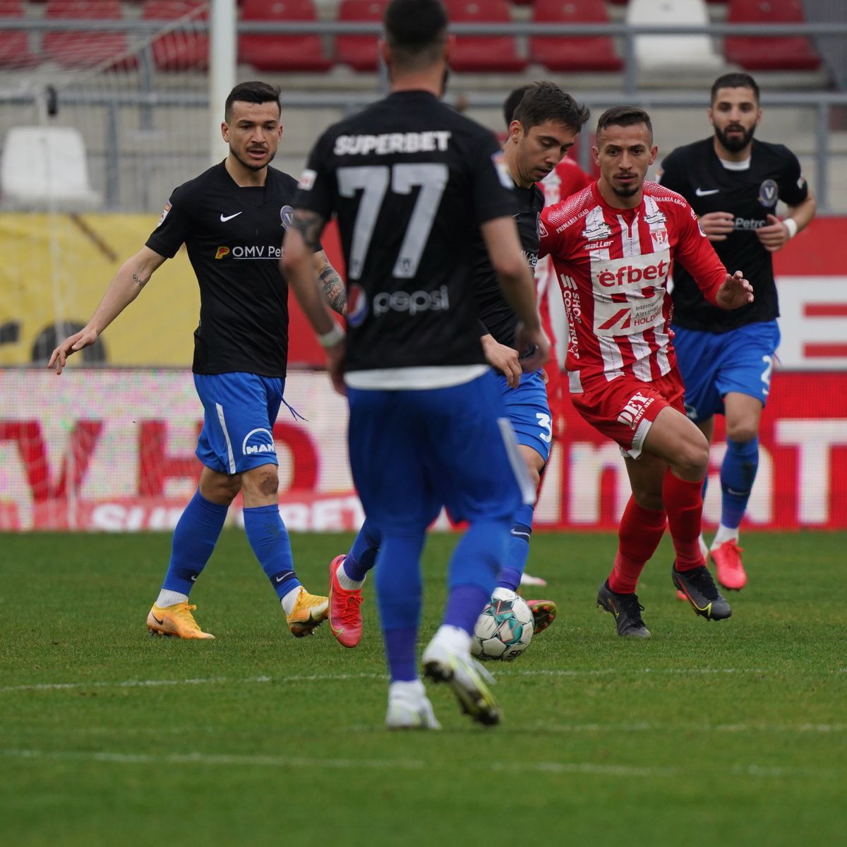 UTA - Viitorul 1-0 » Echipa lui Hagi continuă seria catastrofală! Clasamentul după primul meci din play-out