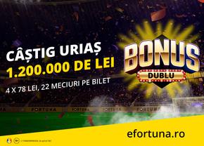 Cine ia 22 de meciuri, le prinde pe toate! Bucureșteanul-minune a câștigat 1.200.000 de lei cu un bilet complet nebun