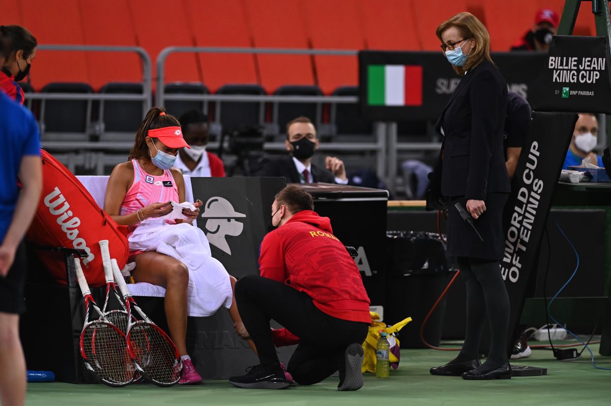 Mihaela Buzărnescu, în lacrimi după eșecul de la Billie Jean King Cup: „Am muncit ca un câine, nu mai pot îndoi picioarele”