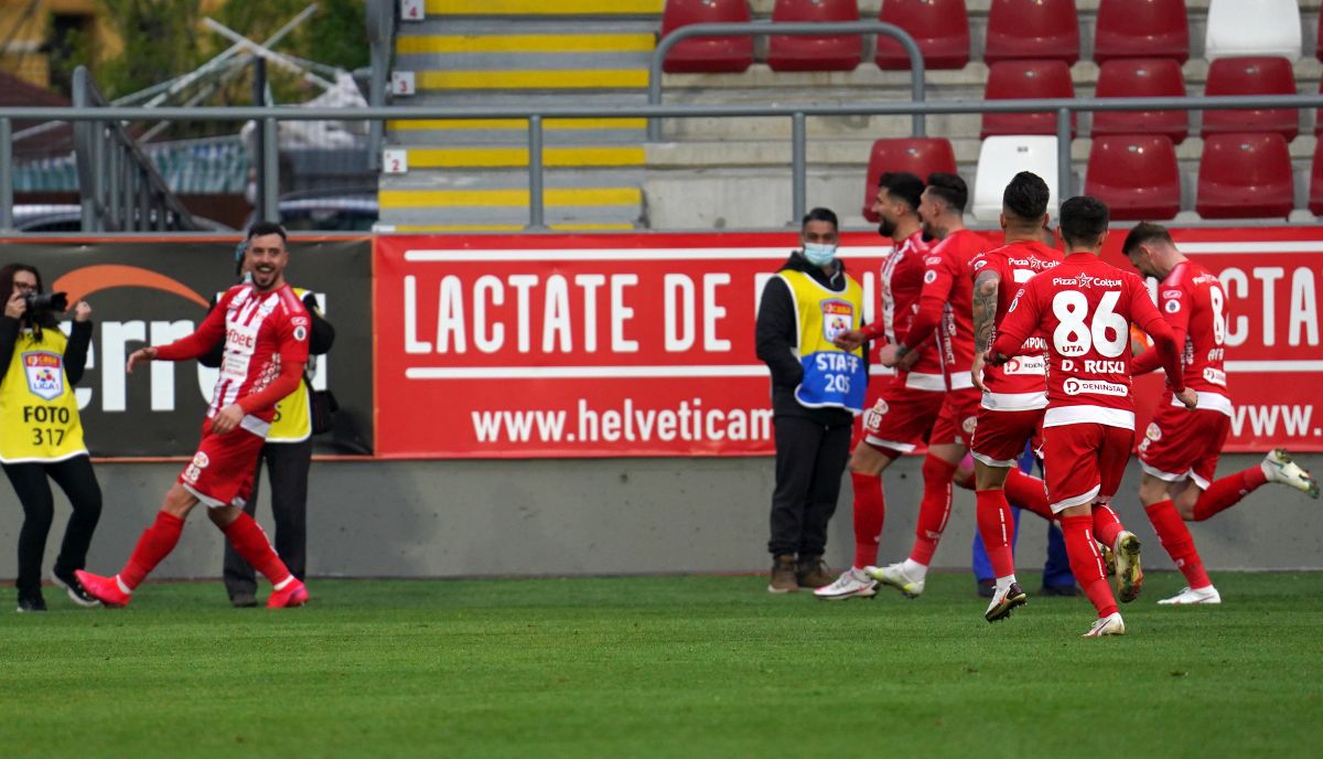 UTA - Viitorul 1-0 » Echipa lui Hagi continuă seria catastrofală! Clasamentul după primul meci din play-out