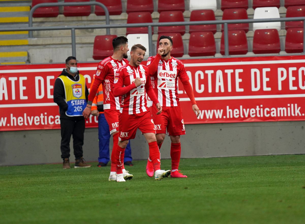 UTA - Viitorul 1-0 » Echipa lui Hagi continuă seria catastrofală! Clasamentul după primul meci din play-out