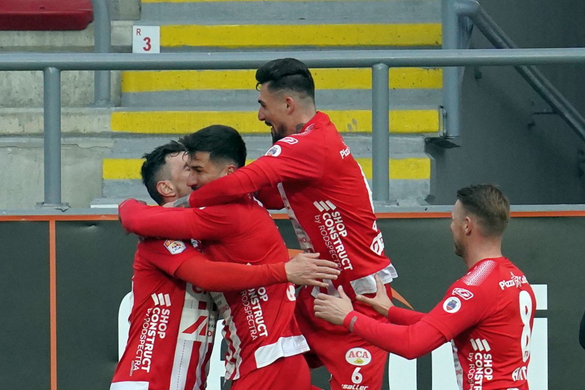 UTA - Viitorul 1-0 » Echipa lui Hagi continuă seria catastrofală! Clasamentul după primul meci din play-out