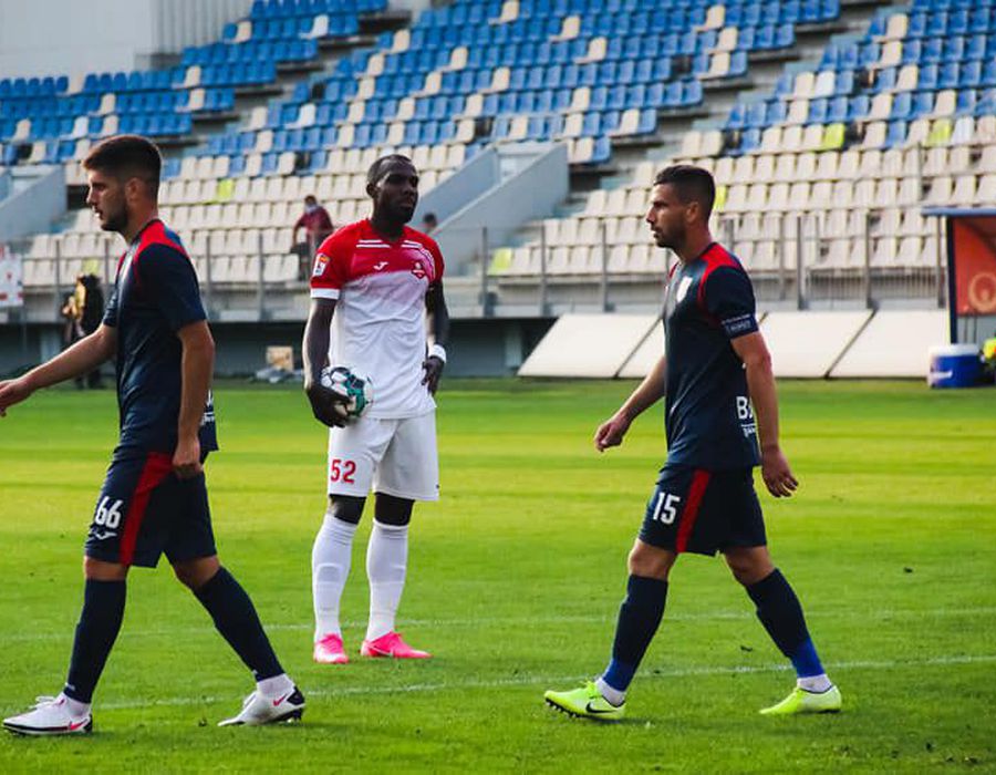 FC Hermannstadt eliminată din Cupa României, după un meci slab pe Stadionul  Municipal: 1 la 2