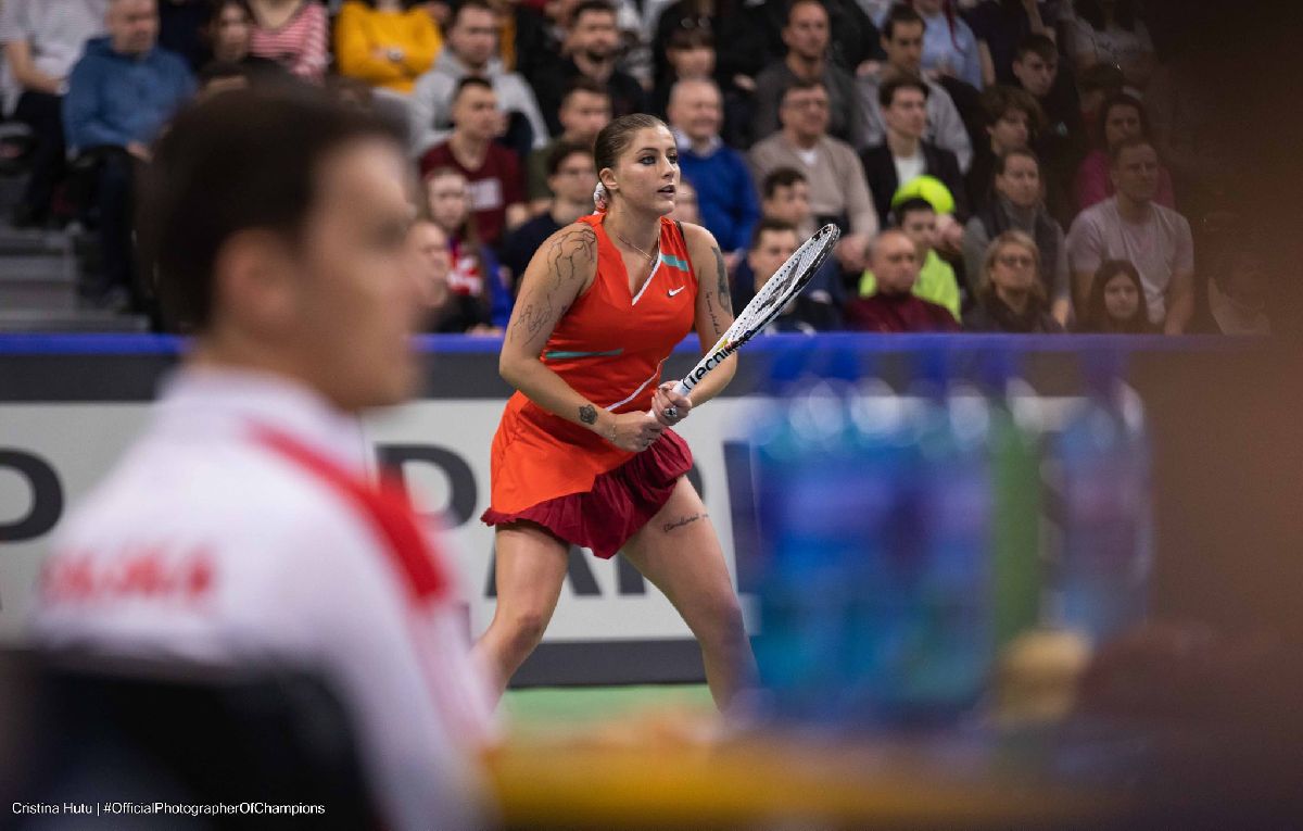 Andreea Prisăcariu, după 0-6, 0-6 cu Iga Swiatek: „Nu pot pierde, sunt de top”