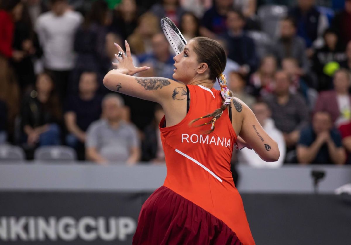 Polonia - România, Billie Jean King Cup, ziua 2: Iga Swiatek - Andreea Prisăcariu