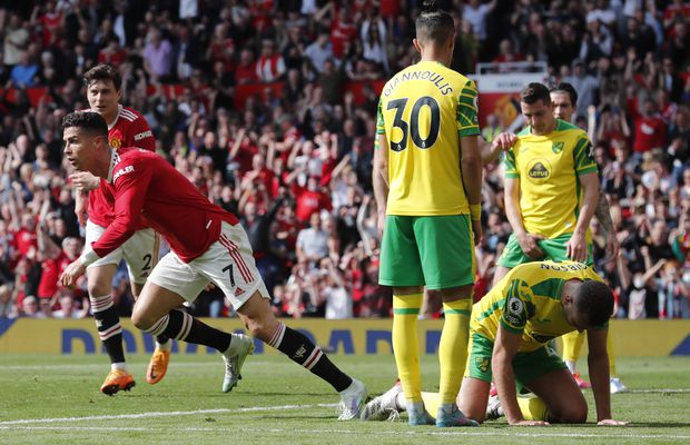 Cristiano Ronaldo, dezlănțuit în victoria cu Norwich! Hattrick și gol fabulos din lovitură liberă