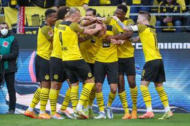 „Set” pentru Borussia Dortmund împotriva lui Wolfsburg » S-a marcat de 5 ori în 14 minute