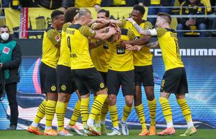 „Set” pentru Borussia Dortmund împotriva lui Wolfsburg » S-a marcat de 5 ori în 14 minute