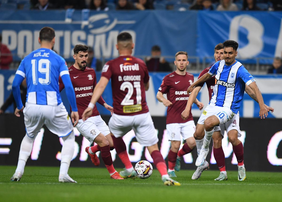 Craiova lui Neagoe face instrucție cu Rapidul și pune presiune pe FCSB » Formația lui Mutu, singura fără victorie în play-off! Clasamentul ACUM