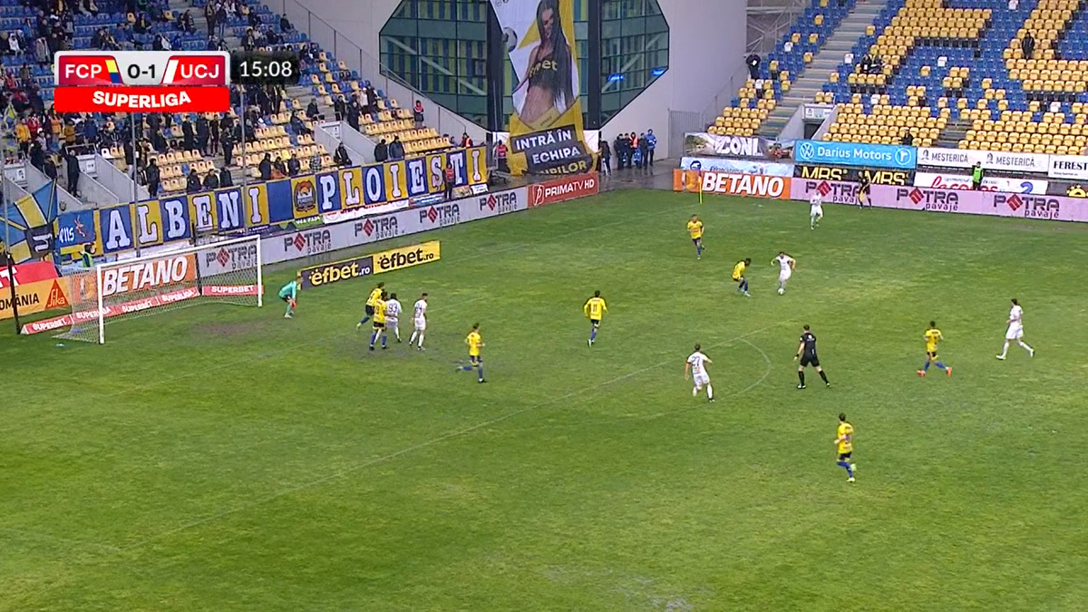 Nistor a primit un cadou de Paște de la Papp » Cum a marcat primul gol pentru U Cluj