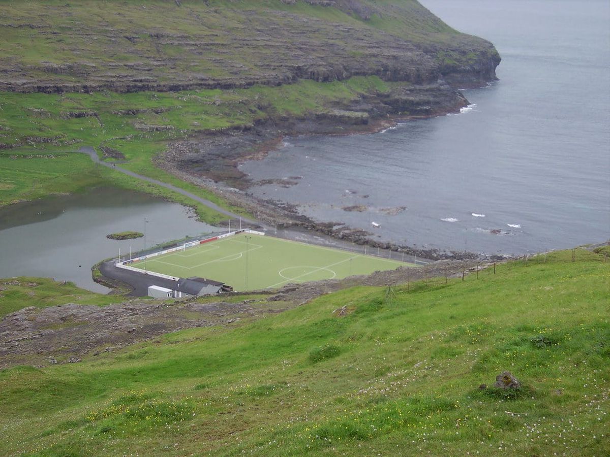Arena sportivă intrată în istorie! Imagini uimitoare de la malul mării