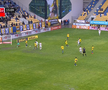 Dan Nistor, gol pentru U Cluj cu Petrolul/ foto: captură @Orange Sport
