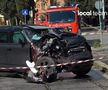 Ciro Immobile a fost implicat într-un accident violent în Roma! Mașina, complet distrusă după ce a fost lovită de un tramvai