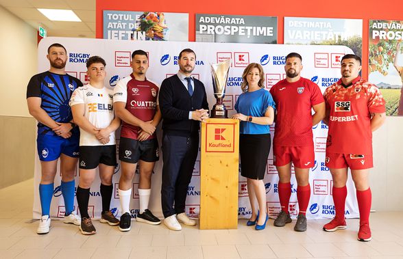 Kaufland România și Federația Română de Rugby dau startul primului sezon din Liga de Rugby Kaufland