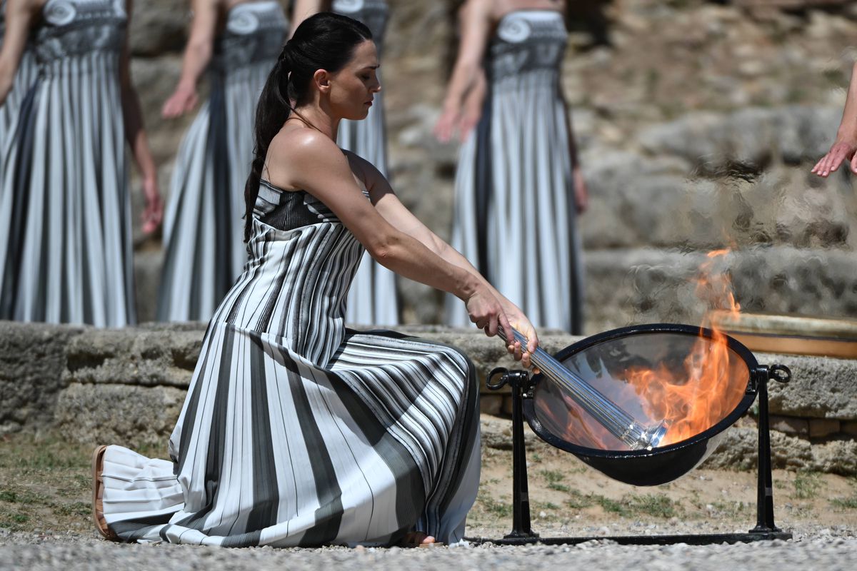 Astăzi are loc ceremonia de aprindere a flacării olimpice la Archaia Olympia » Se deschide oficial perioada Jocurilor Olimpice