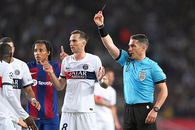 Istvan Kovacs, în prim-plan în Champions League: 3 cartonașe roșii împotriva Barcelonei și penalty pentru PSG!