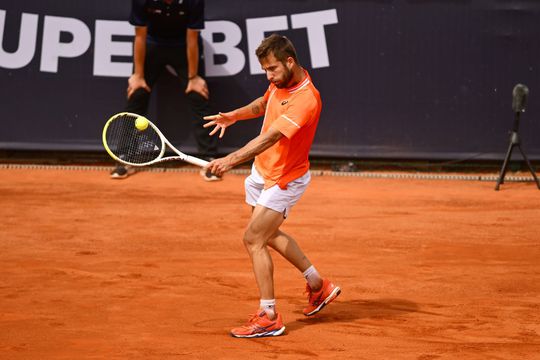 Corentin Moutet, calificat în turul 2 la Țiriac Open 2024 Foto: Raed Krishan