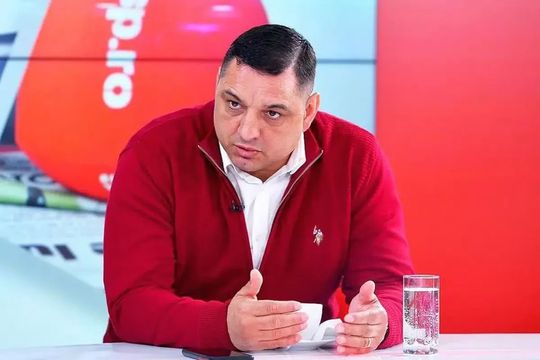 Ionel Ganea a dat scorul exact pentru România - Bosnia // foto: GSP