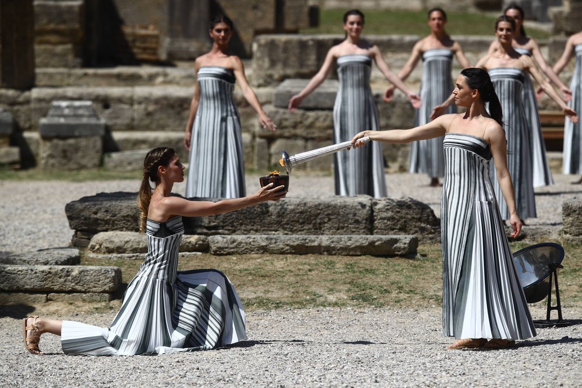 Astăzi are loc ceremonia de aprindere a flacării olimpice la Archaia Olympia » Se deschide oficial perioada Jocurilor Olimpice