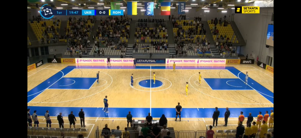 Ucraina - Romania, futsal