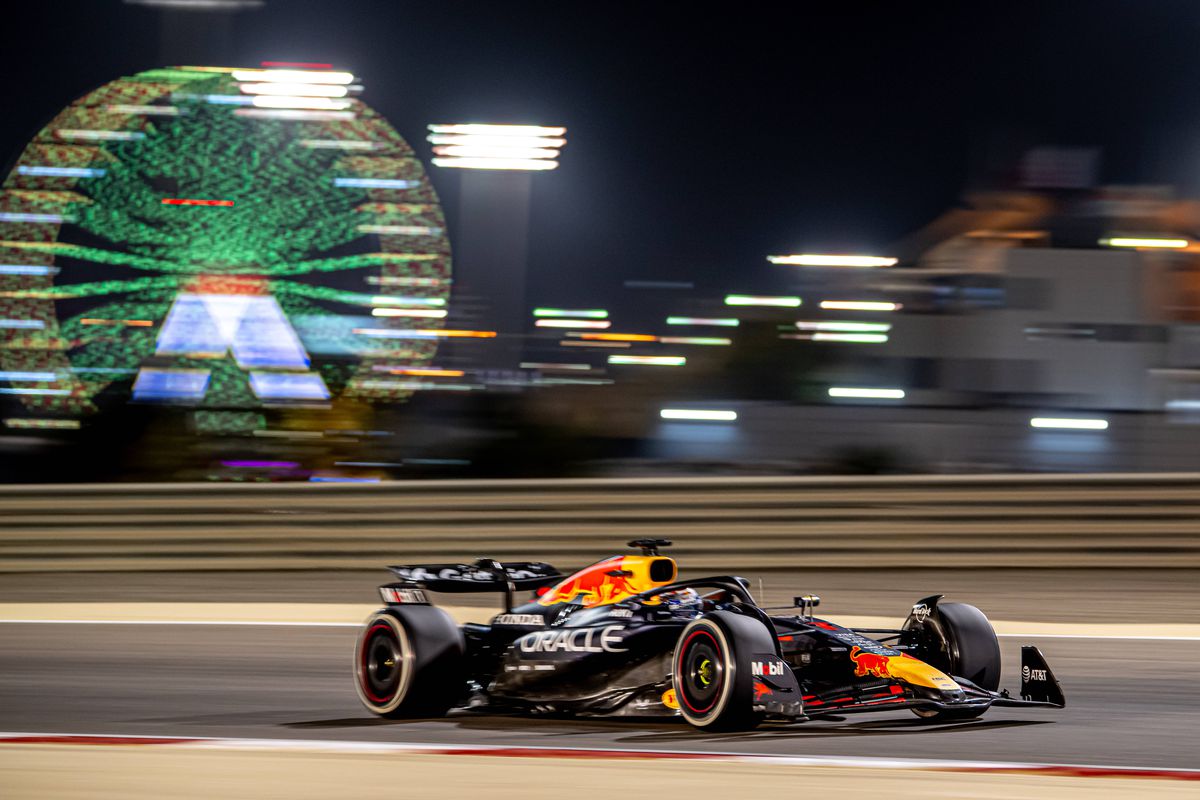 Max Verstappen, în timpul Marelui Premiu de Formula 1 din Bahrain