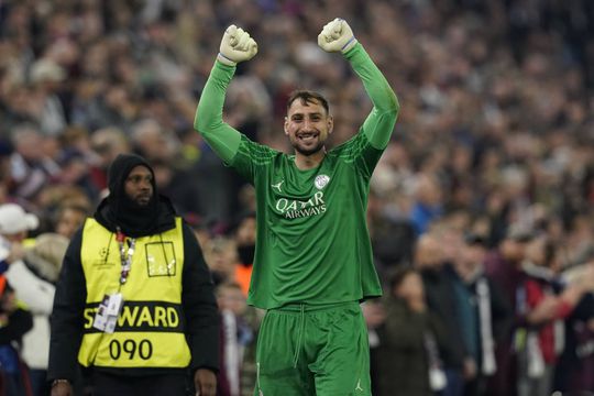 Gianluigi Donnarumma, adevăratul MVP al partidei memorabile Aston Villa - PSG 3-2 / Foto: Imago