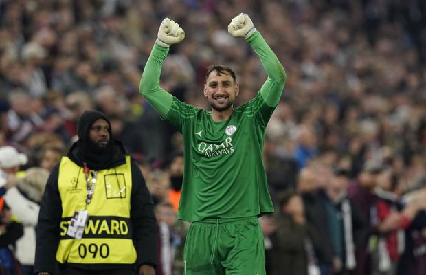 „GOD SAVE Donnarumma” » Francezii îi ridică o statuie uriașului portar italian, eroul calificării lui PSG!