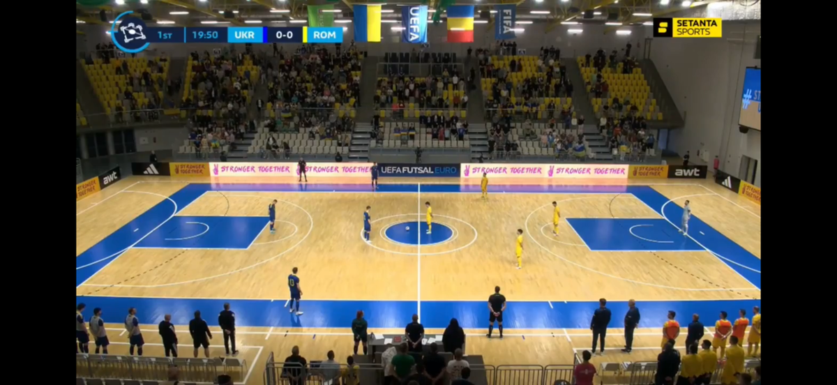 Ucraina - Romania, futsal