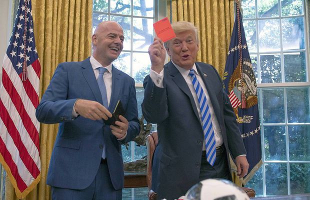 Ca la World Cup '94? Ce plănuiește FIFA pentru Campionatul Mondial: inclusiv să-i facă pe plac lui Donald Trump!