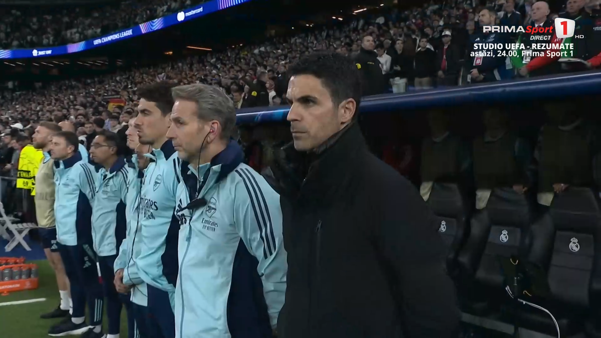 Moment de reculegere emoționant înainte de Real Madrid - Arsenal