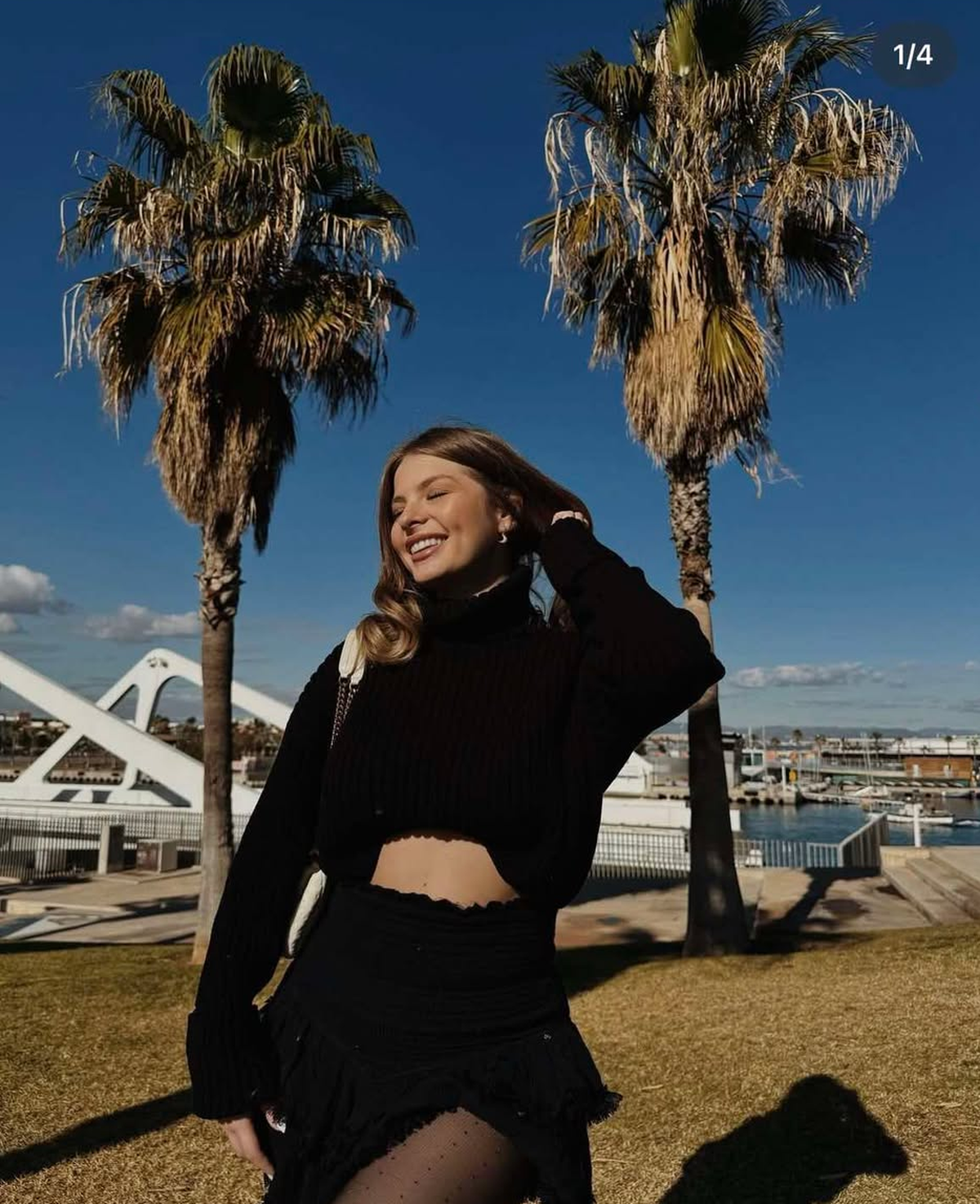 Bîrligea și iubita Antonia au mers la Real Madrid - Arsenal » Nu și-au ascuns simpatiile: ce tricouri au purtat