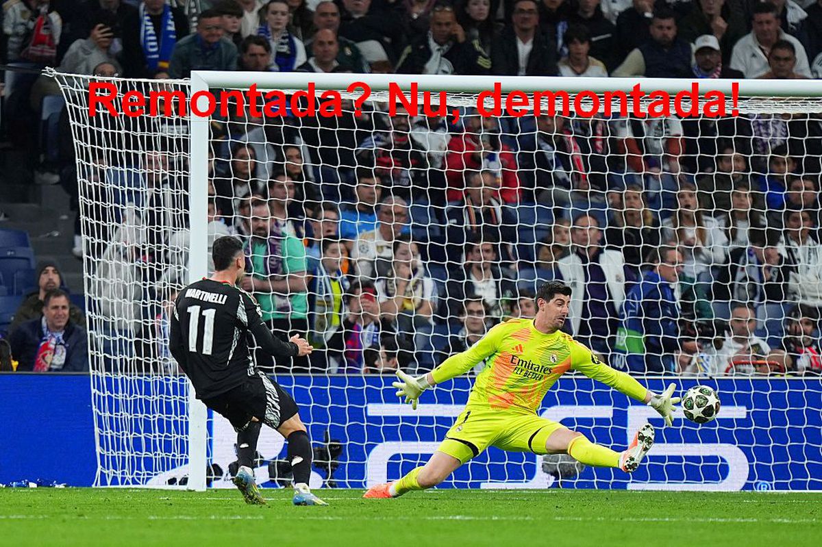 Glumele apărute după ce Real Madrid au fost eliminați de Arsenal din Liga Campionilor