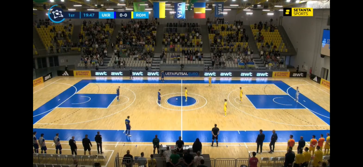 Ucraina - Romania, futsal
