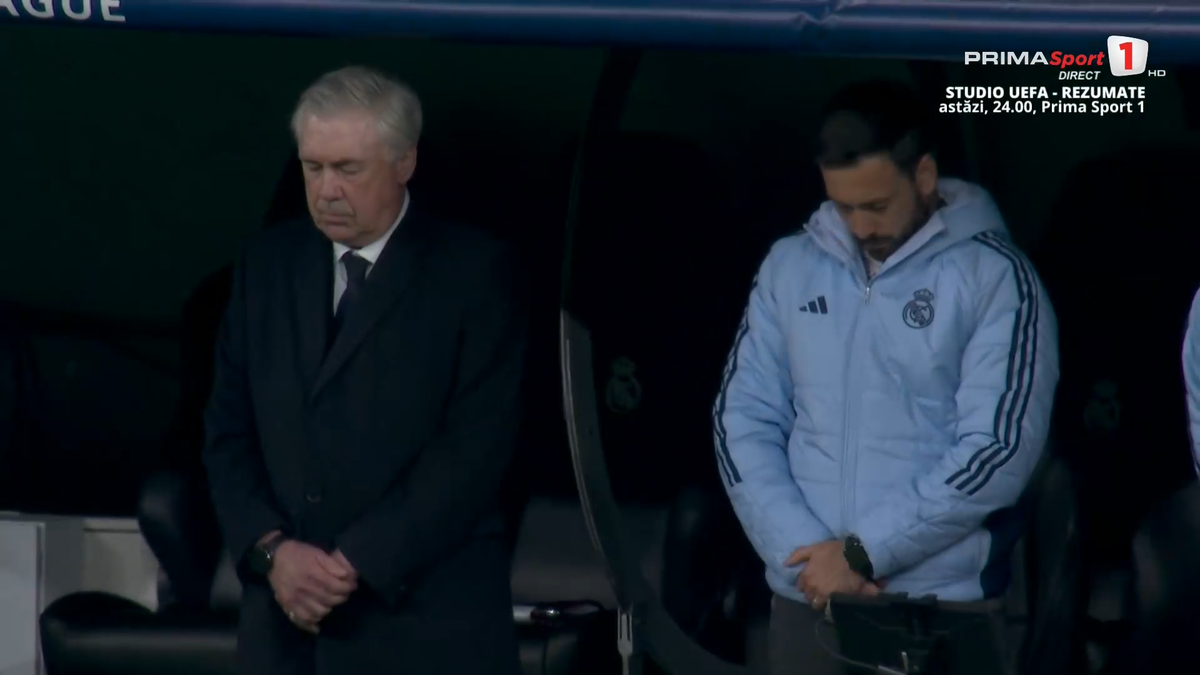 Moment de reculegere emoționant înainte de Real Madrid - Arsenal