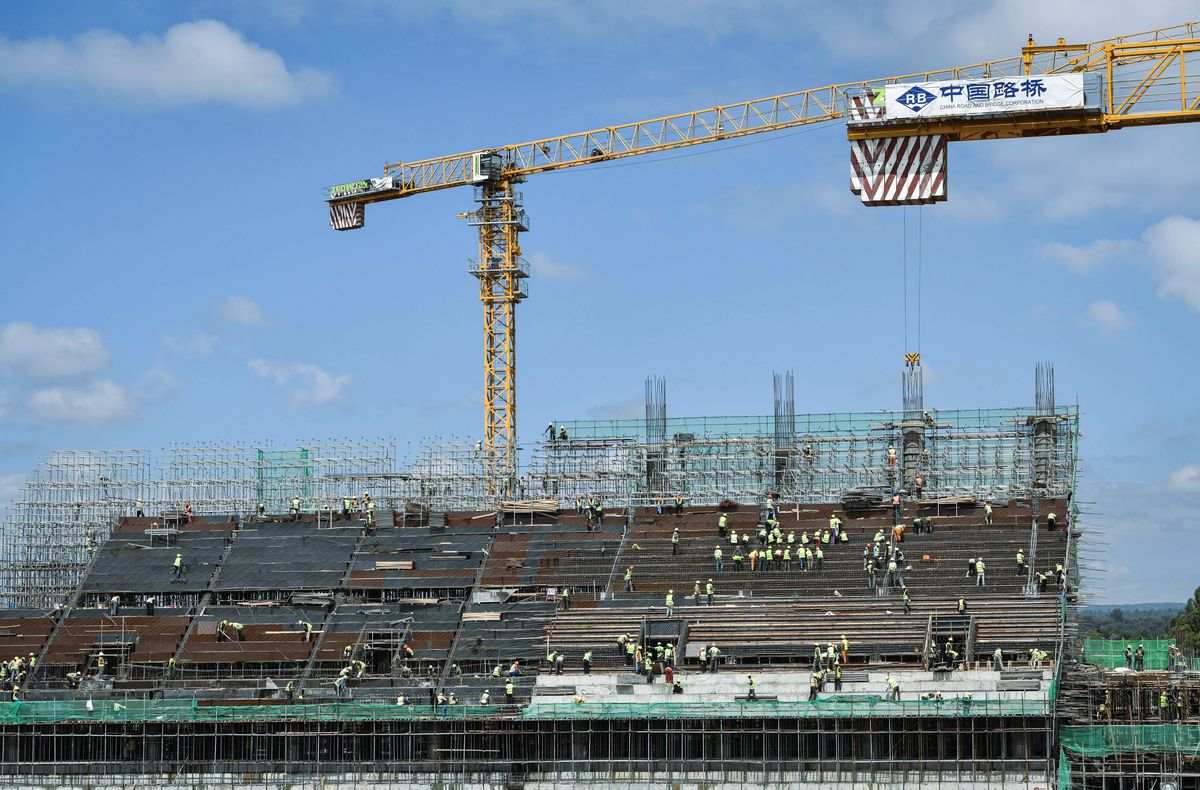 Talanta Sports Stadium, stadion construit de chinezi în Nairobi, Kenya