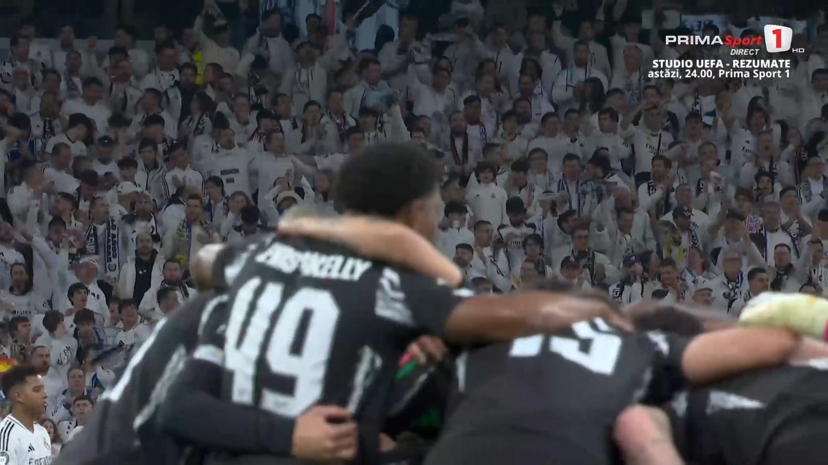 Moment de reculegere emoționant înainte de Real Madrid - Arsenal