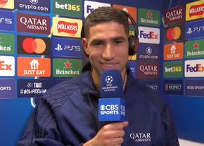 „Ești TOP 2 în lume!” » Achraf Hakimi nu s-a abținut și l-a întrebat pe Richards: „Da? Cine e celălalt?”