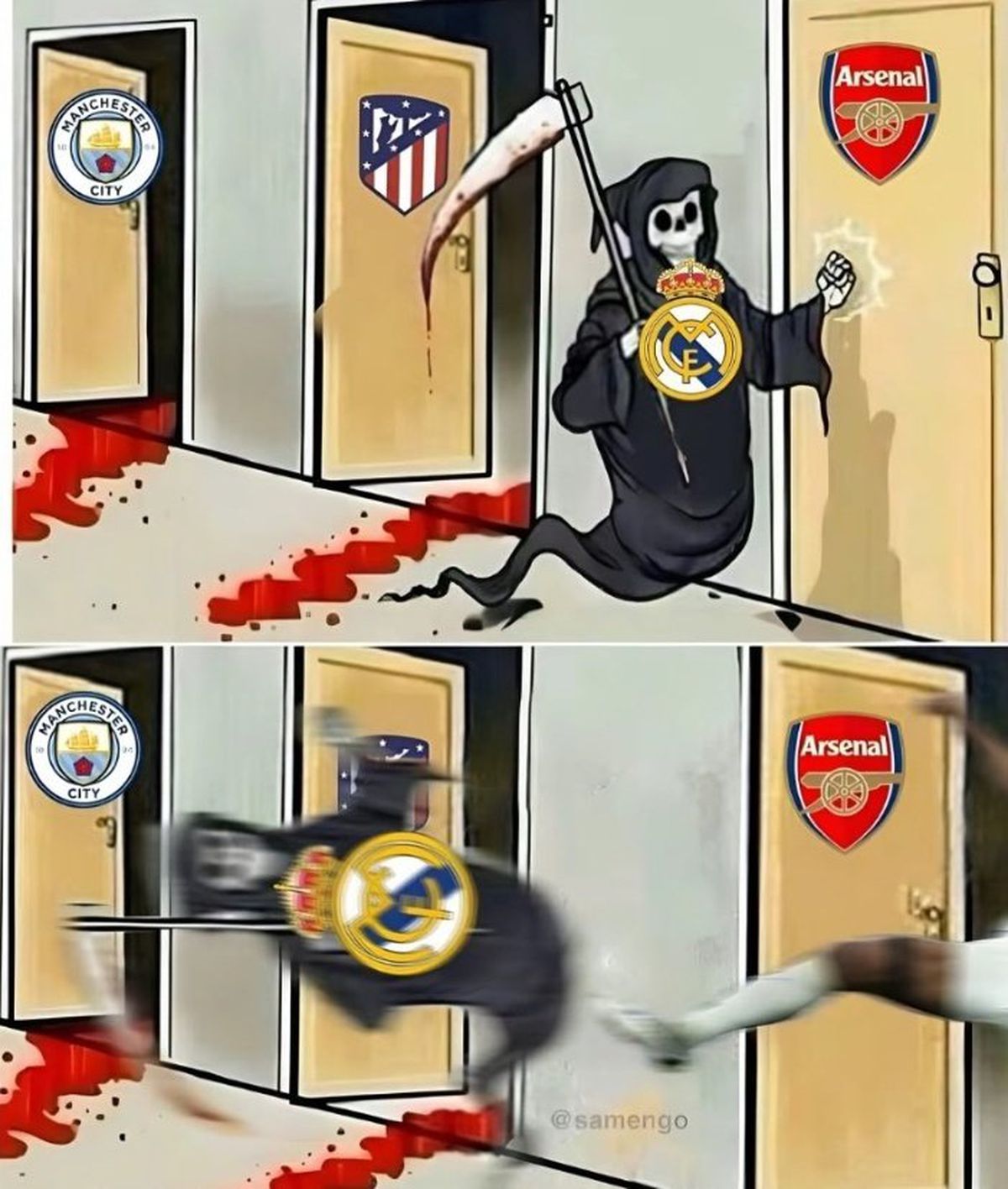 Glumele apărute după ce Real Madrid au fost eliminați de Arsenal din Liga Campionilor