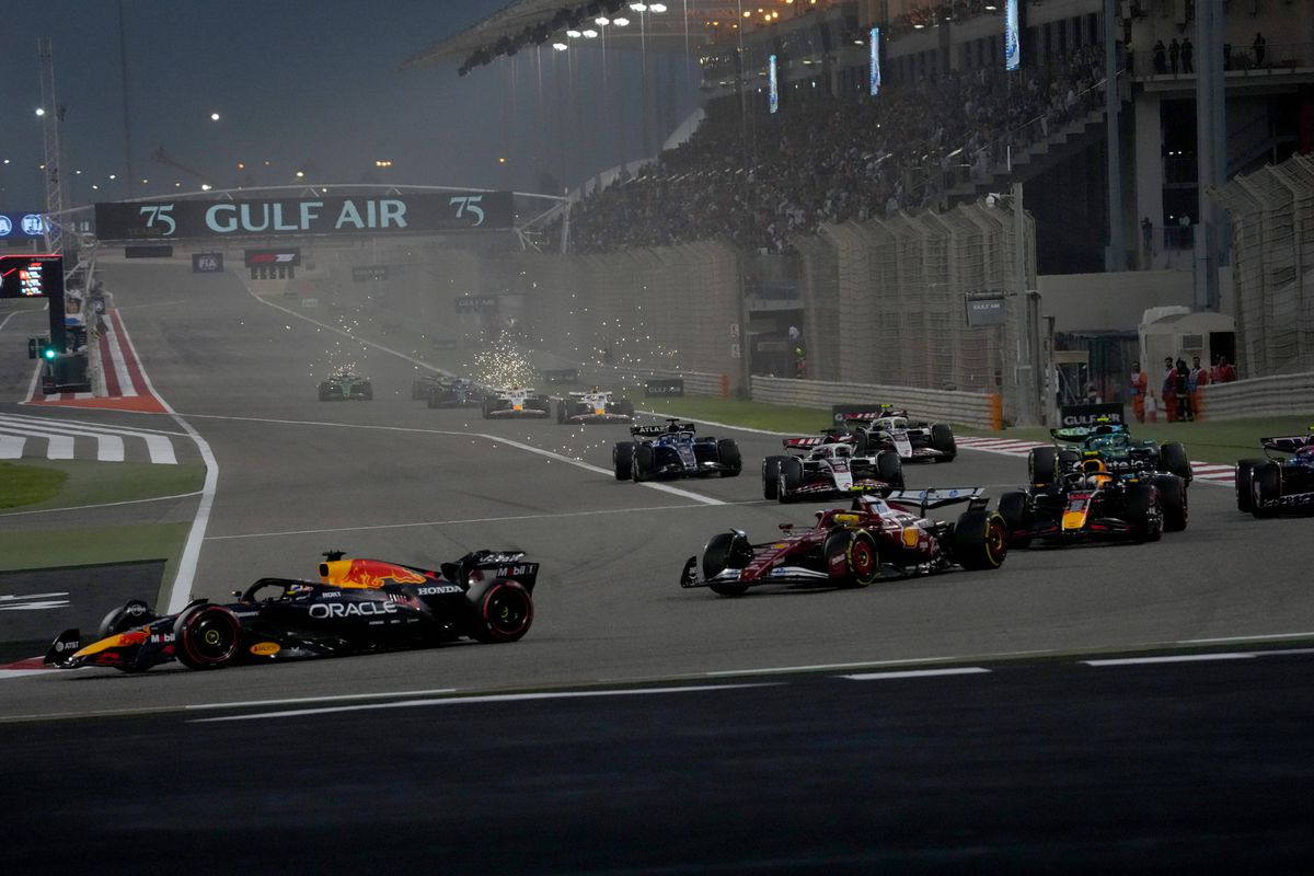 Max Verstappen, în timpul Marelui Premiu de Formula 1 din Bahrain